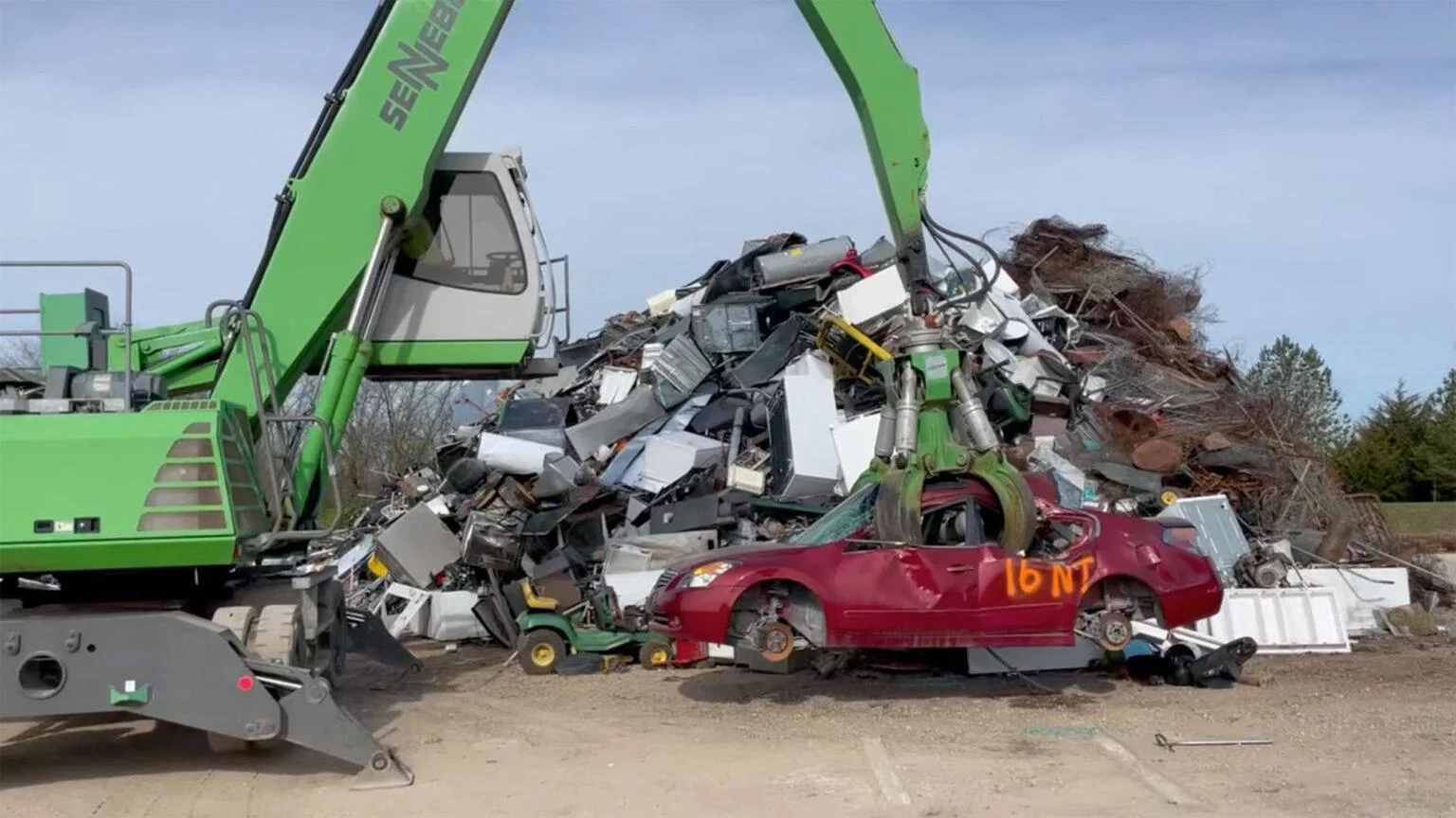 merkel-metal-recycling-yard Comprehensive Metal Recycling Services In the Tri-State Area